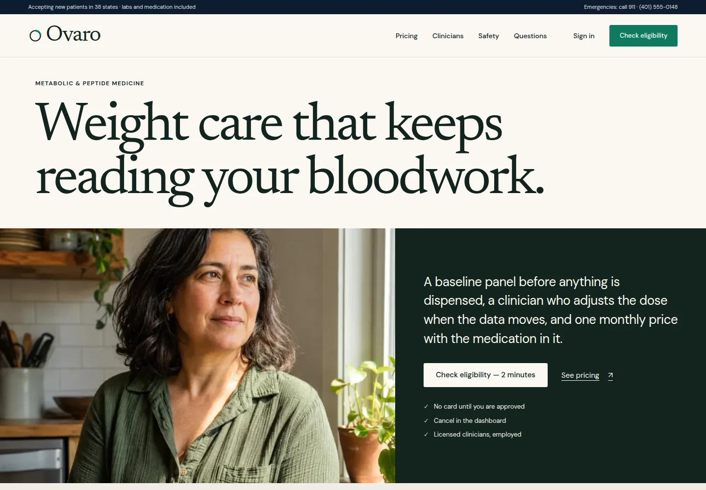 Daylight working page, desktop preview