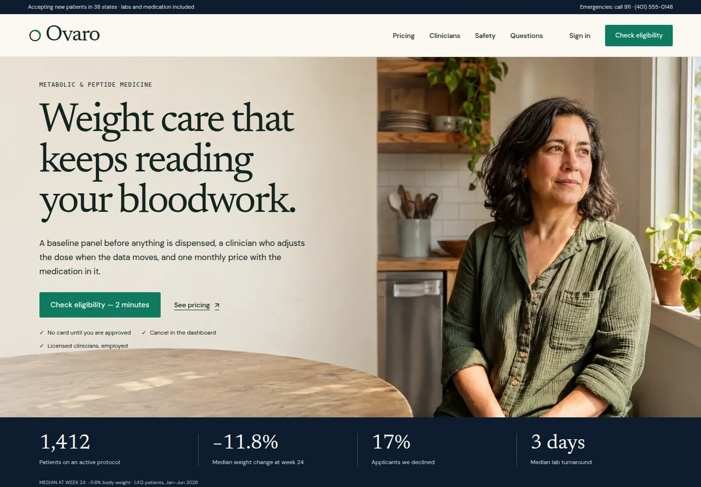 Continuous daylight working page, desktop preview